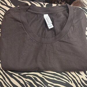 Bella Canvas Dark Brown T-Shirt